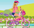 Barbie na bicicleta